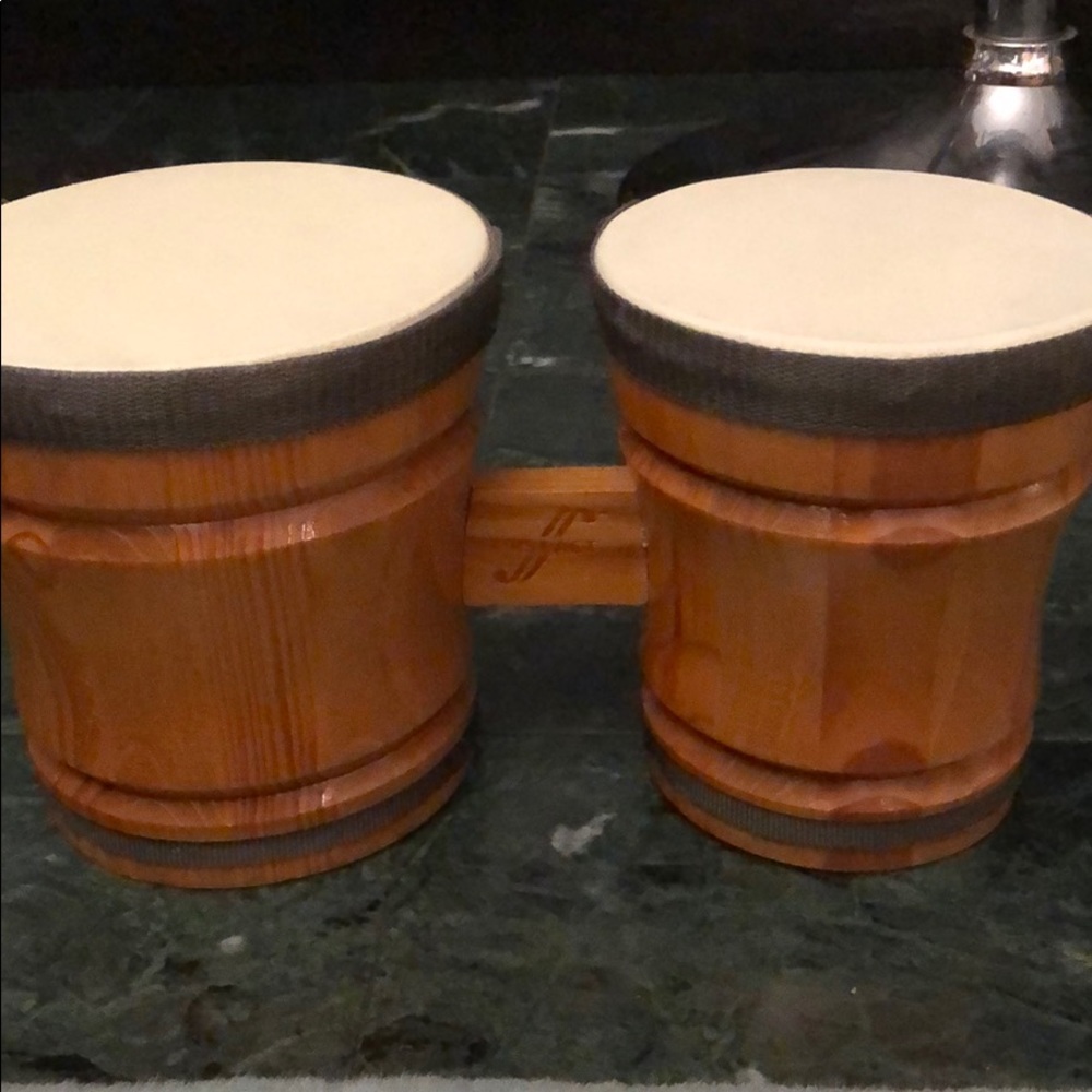 First act bongos drum set